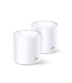 TP-LINK Wireless Router  Wireless Router 2-pack 1800 Mbps Mesh IEEE 802.11a IEEE 802.11n IEEE 802.11ac IEEE 802.11ax DECOX20(2-P