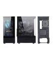 GOLDEN TIGER Case  Raider DK-6 MidiTower Case product features Transparent panel Not included Colour Black RAIDERDK6