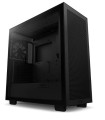 NZXT Case  MidiTower ATX EATX MicroATX MiniITX Colour Black CM-H72FB-01