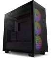 NZXT Case  H7 Flow RGB MidiTower ATX EATX MicroATX MiniITX Colour Black CM-H72FB-R1