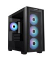 ASUS Case  A21 PLUS MidiTower Case product features Transparent panel Not included MicroATX MiniITX Colour Black A21PLUSTGARGBBL
