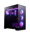 ADATA Case  INVADER X BTF MidiTower Case product features Transparent panel ATX MicroATX MiniITX Colour Black INVADERXBTFMT-BKCW