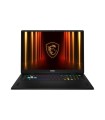 MSI Notebook  Vector A18 HX A9WHG CPU  Ryzen 9 9955HX 2500 MHz 18" 2560x1600 RAM 32GB DDR5 5600 MHz SSD 1TB NVIDIA GeForce RTX 5