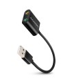 AXAGON SOUND CARD USB2.0 48KHZ/16BIT/0.15M ADA-12 