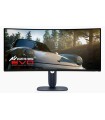 DELL Monitor  AW3425DW 34" Gaming/Curved/Smart/21 : 9 Swivel Height adjustable Tilt Panel OLED 3440x1440 21:9 240 Hz 0.03 ms Spe