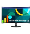 SAMSUNG LCD Monitor  LS27D362GAUXEN 27" Business/Curved Matte Panel VA 1920x1080 16:9 100Hz 4 ms LS27D362GAUXEN