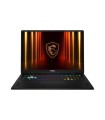 MSI Notebook  Vector 18 HX AI A2XWHG CPU  Core Ultra U9-275HX 2700 MHz 18" 2560x1600 RAM 32GB DDR5 5600 MHz SSD 2TB NVIDIA GeFor