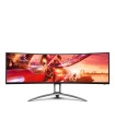 AOC LCD Monitor  AG493UCX2 48.8" Gaming/Curved Panel VA 5120x1440 32:9 165Hz Matte 4 ms Speakers Swivel Height adjustable Tilt C